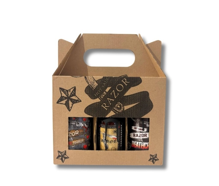 zestaw sosów Razor Hardcore